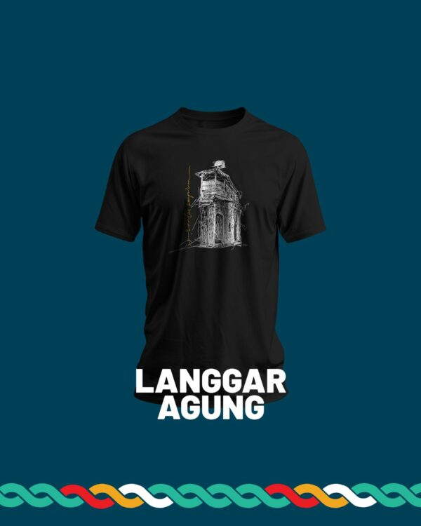 Kaos Langgar Agung - Hitam