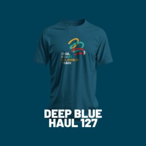 Kaos Logo Haul 127 Deep Blue