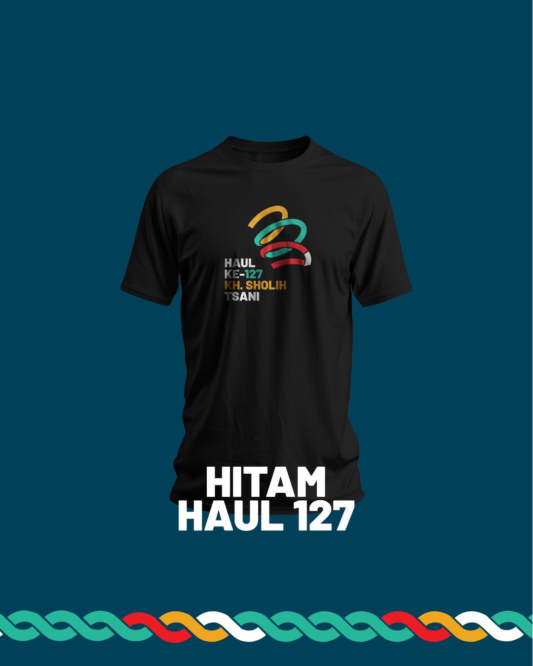 Kaos Logo Haul 127 Hitam